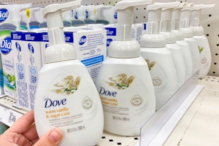 dove hand soap