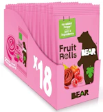 BEAR Real Fruit Snack Rolls 18-Pack