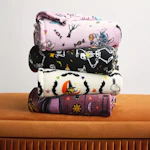 3 Halloween Plush Throw Blankets