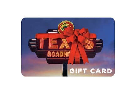 Texas Roadhouse $50 Gift Card