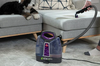 Bissell Little Green Machine on the floor