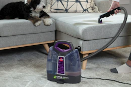 Bissell Little Green Machine on the floor