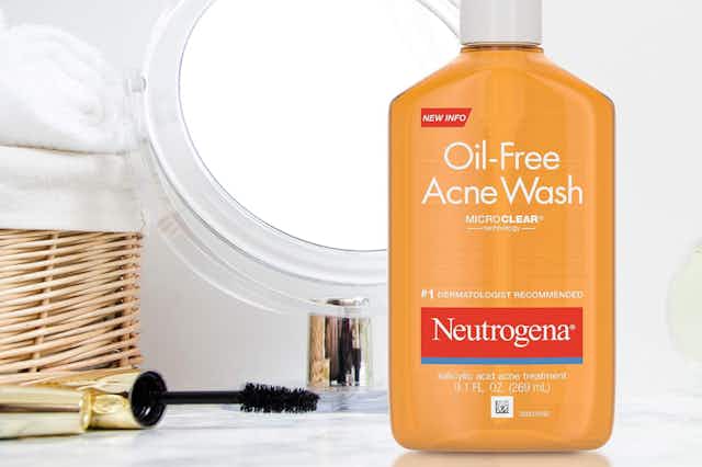 Neutrogena Oil-Free Facial Cleanser, as Low as $4.95 on Amazon card image