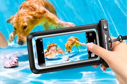 This Waterproof Phone Pouch 2-Pack Has Over 100K Amazon Ratings — Now $9.98 card image