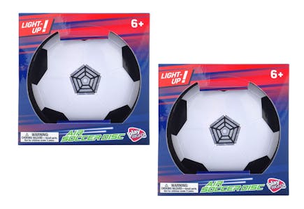 2 Playright Air Soccer Discs