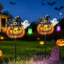 Halloween Pumpkin Lights 2-Pack