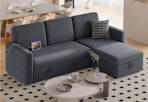 dark gray sectional sofa
