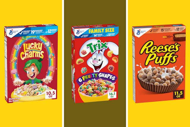 25% Off Cereal Coupon: Lucky Charms, Cocoa Puffs, and More on Amazon card image