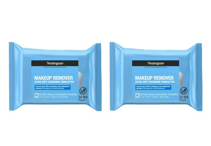 2 Neutrogena Makeup Remover Wipes