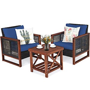 Patio Wicker Furniture Set