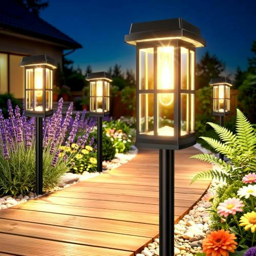 Solar Pathway Lights 8-Pack