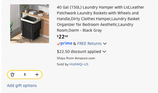 Laundry Basket Discount