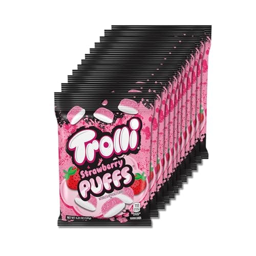 Trolli Strawberry Puffs 12-Pack