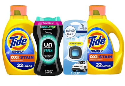 4 P&G Laundry Items