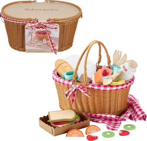Fisher-Price Toy Picnic Basket