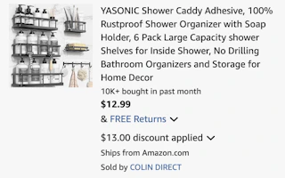 Amazon Shower Caddy 2026 2
