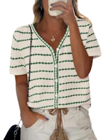 Women's Short Sleeve Sweater