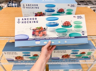 Anchor Hocking Glass Food Storage Set