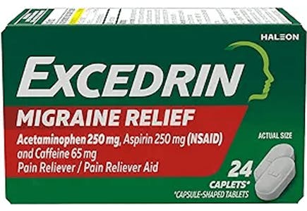 Excedrin Migraine Relief Caplets