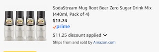 SodaStream Amazon receipt
