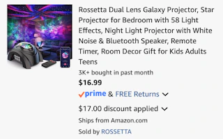 Amazon Galaxy Projector 2026 2