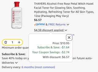 thayers cart