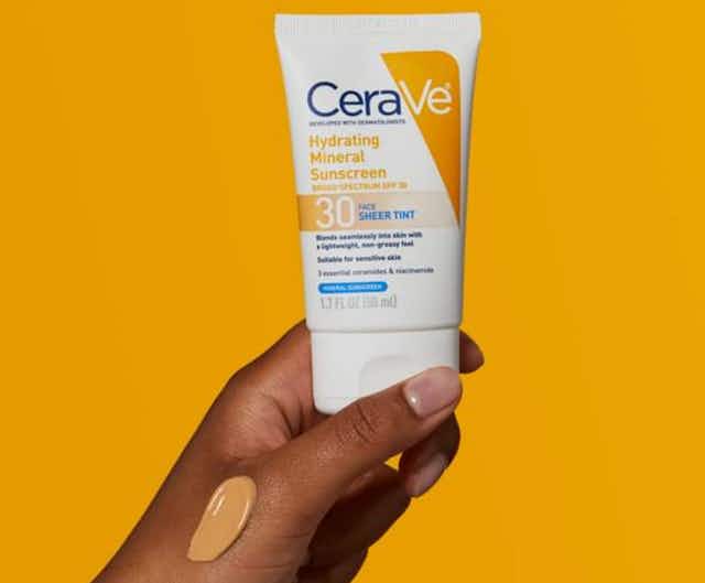 Cerave Tinted Sunscreen Has 57,000 Ratings on Amazon (Now as Low as $11) card image