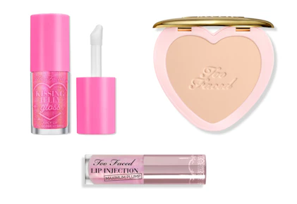 2 Too Faced Products + 1 Free Gift