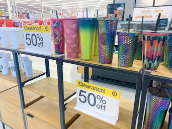 starbucks straw tumblers clearance at target