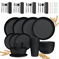 Wheat Straw Dinnerware Set