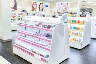 JCPenney Makeup Geek makeup shelf