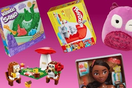 New Amazon Toy Deals: Lego Sets, Squishmallows, and More card image