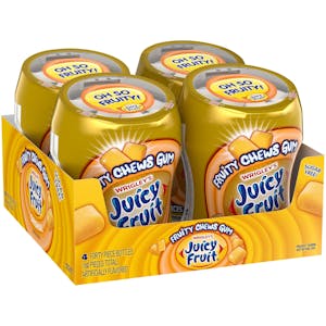 2 Juicy Fruit Chewing Gum 4-Packs