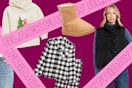 a collage of items for black friday at old navy