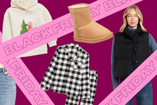 a collage of items for black friday at old navy