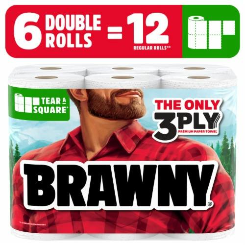 Brawny Paper Towels 6-Pack