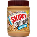 SKIPPY Natural Peanut Butter