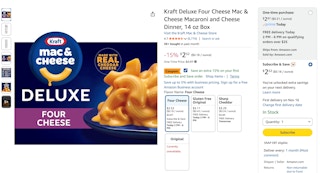 Kraft Deluxe Four Cheese