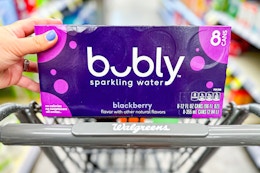 Bubly 8-Pack Sparkling Water, Only $2.75 Each at Walgreens card image