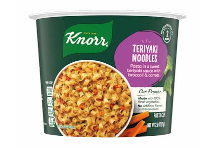 2 Knorr Pasta Cups