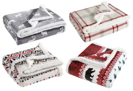 Eddie Bauer Reverse Throw Blanket