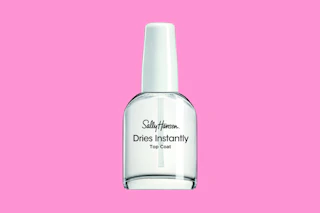 a bottle of sally hansen nail polish