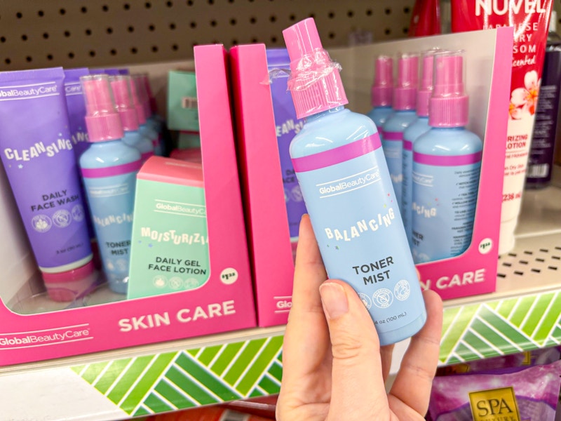dollar tree global beauty care balancing toner mist