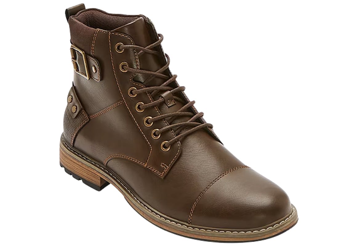 J. Ferrar Men's Lace-Up Boots