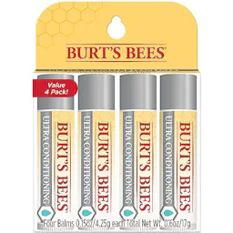 Burt's Bees Lip Balm 4-Pack