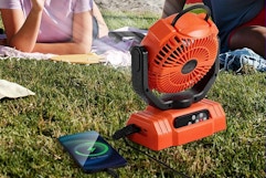 Portable Camping Fan With LED Light, Only $17.99 on Amazon (Reg. $40) card image