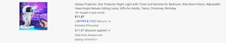 Amazon Galaxy Projector 2026