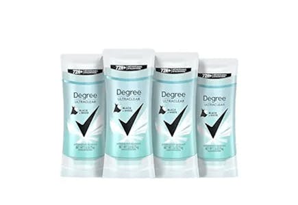 Degree Deodorant 4-Pack