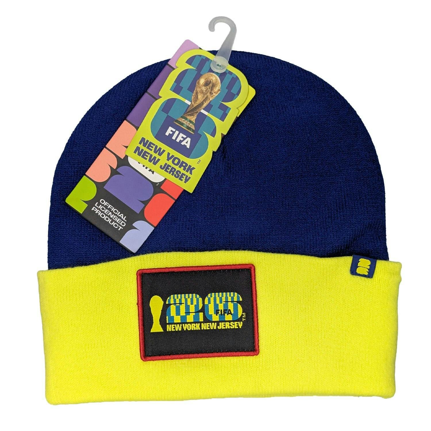 New York New Jersey Patch Beanie