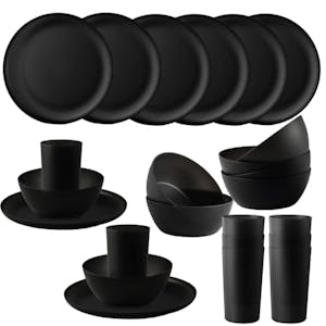 Yarrggu 24-Pc Dinnerware Set